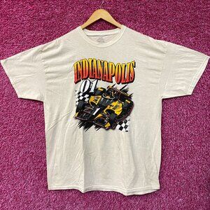 Indianapolis 01 Race Car T-Shirt Size Extra Large